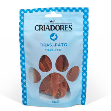 Criadores Tiras de Pato snack para perros